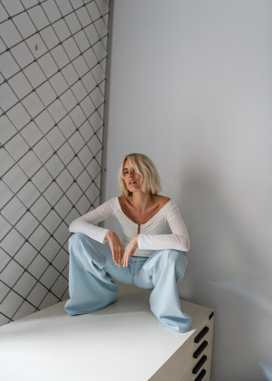 BIJELA MAJICA RIKA - LENZING™ MICROMODAL