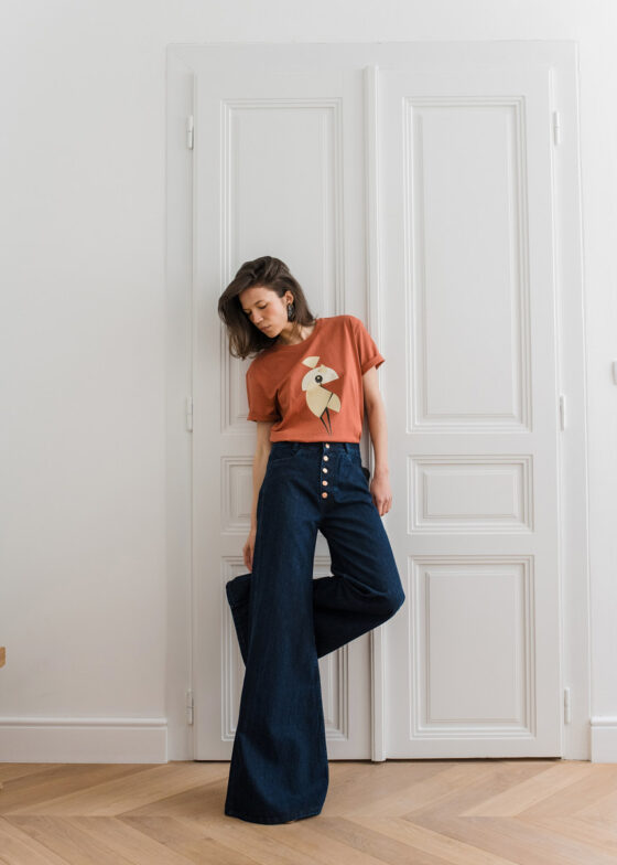 HLAČE JEN DENIM INDIGO – ORGANSKI PAMUK